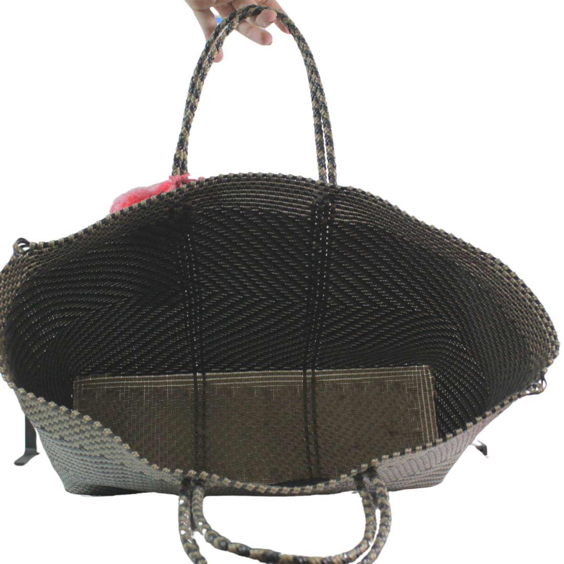 Bolsa tejida grande