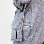 Sudadera gris
