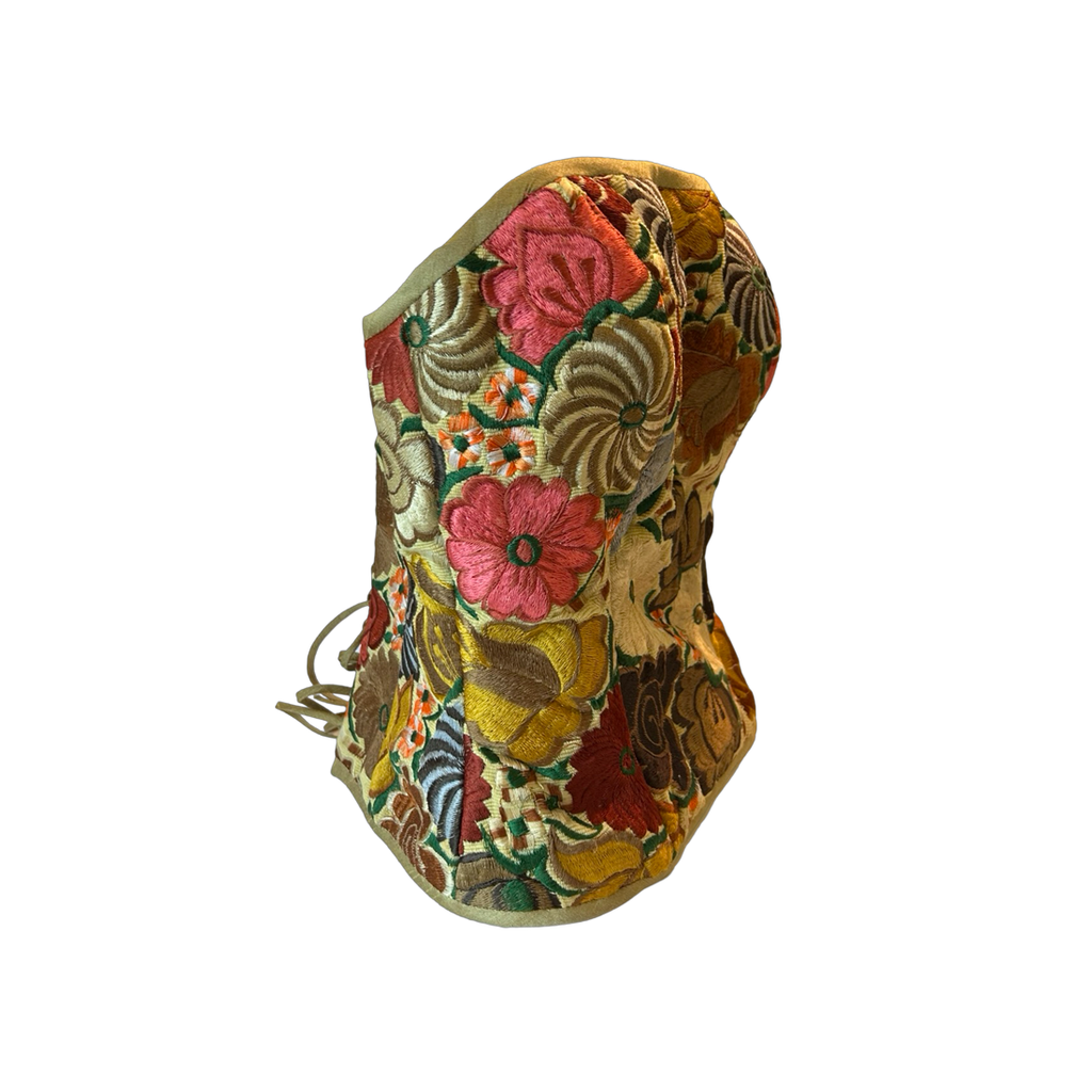 Corset bordado