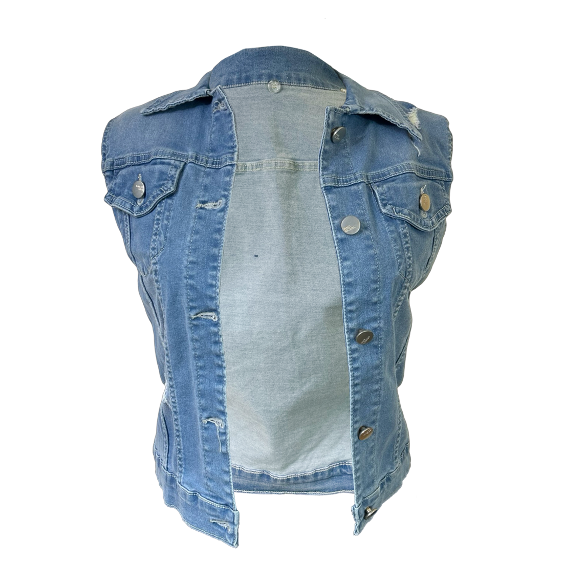 Chaleco de mezclilla