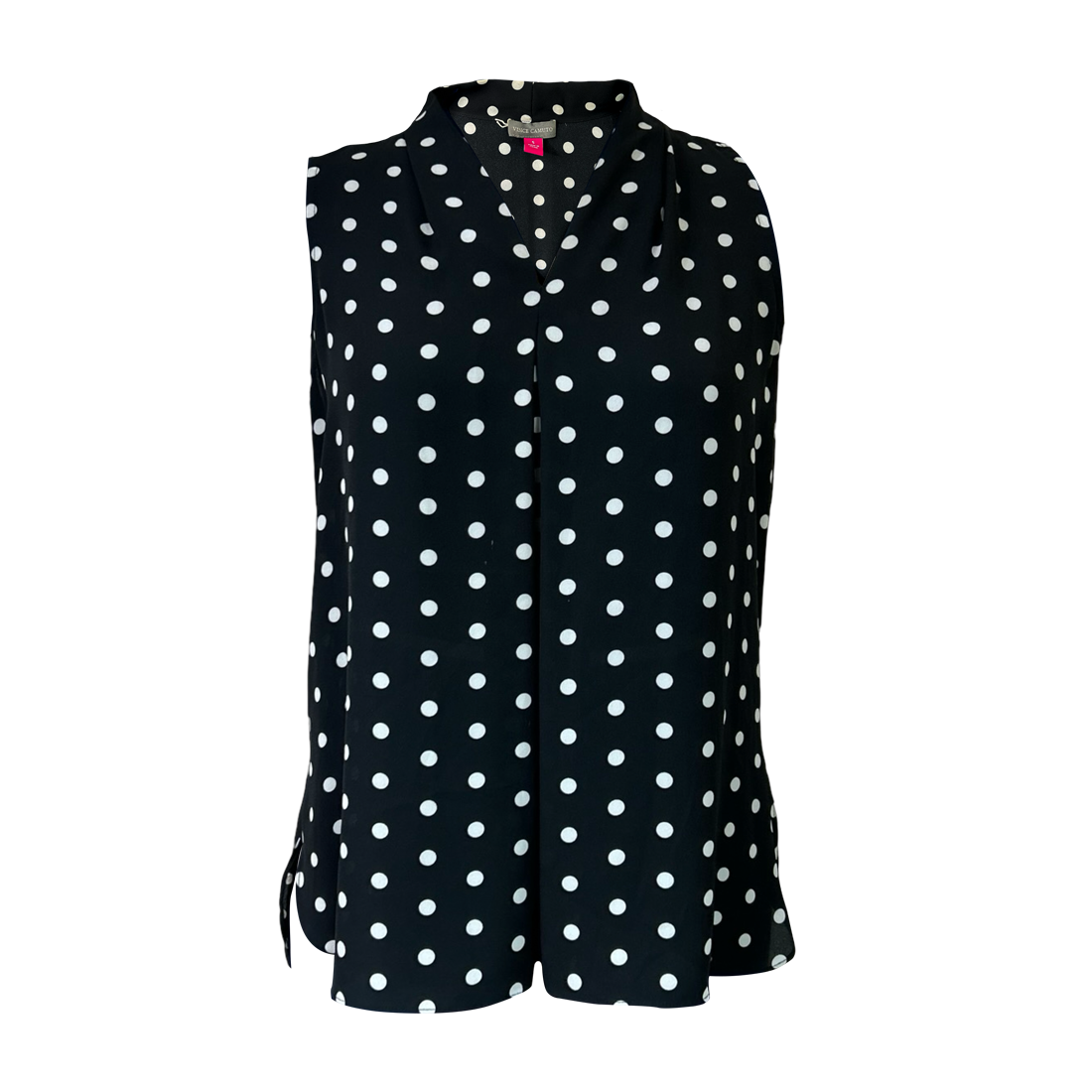 Blusa negra con puntos